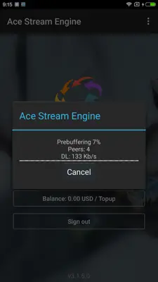 Ace Stream Media (Android TV) android App screenshot 2